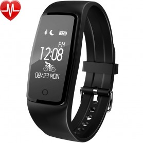 Orologio Fitness, Smart Band Cardiofrequenzimetro da Polso Impermeabile IP67