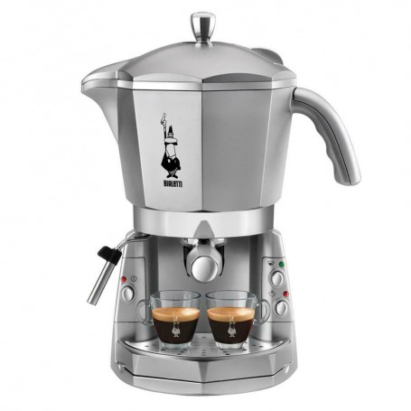 Bialetti Mokona CF40 Macchina Caffe' Espresso 1050 W 1,5 Litri 20 Bar Silver