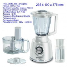 FRULLATORE JOHNSON TUTTOFARE MAXI ROBOT E CENTRIFUGA 600W