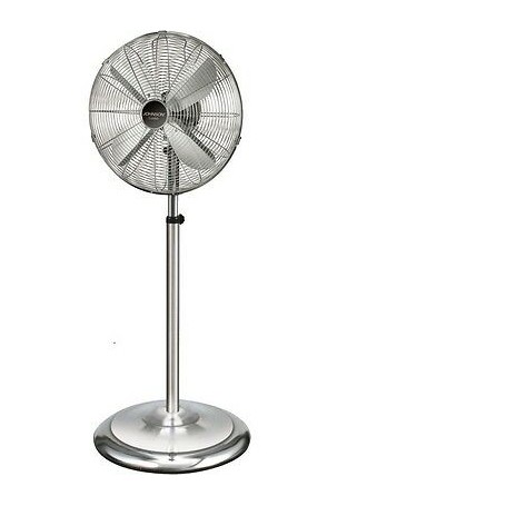 VENTILATORE JOHNSON LUSSO IN ACCIAIO CROMATO 45 CM 50 W