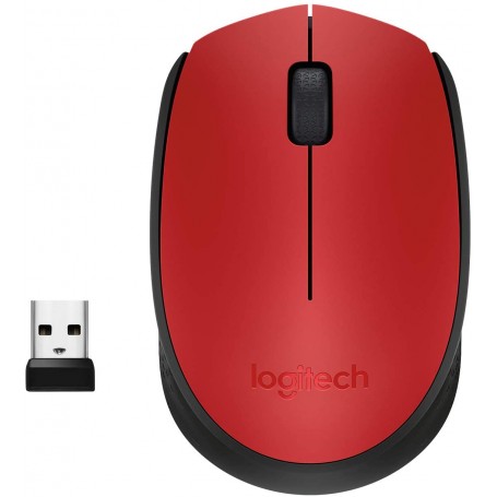 MOUSE WIRELESS LOGITECH M171 CON RICEVITORE USB, 2,4GHZ