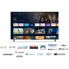 TV QLED 55" TCL ULTRA HD 4K SMART TV HDR ANDROID TV 55C725