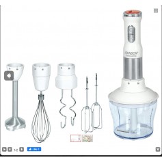 FRULLATORE IMMERSIONE JOHNSON TUTTOCUCINA 1200W 5 IN 1