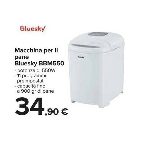 MACCHINA DEL PANE BLUESKY BBM550-21