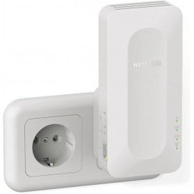 NETGEAR Ripetitore WiFi 6 Mesh AX1600 EAX12, WiFI Extender con 1 porta LAN e 4 stream, ripetitore WiFi wireless compatibile con